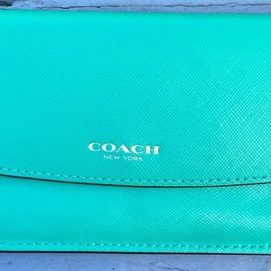 Coach Green Wallet